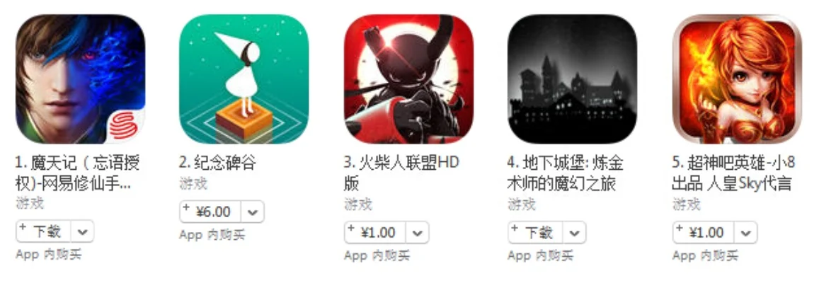 苹果枪械游戏排行榜