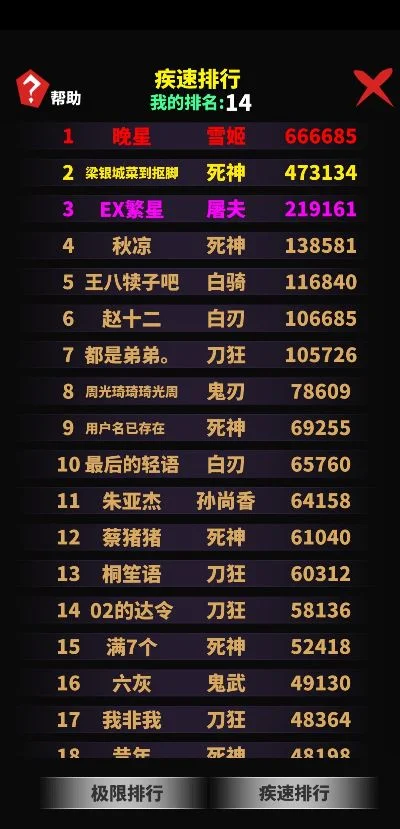 自由武侠手游排行榜