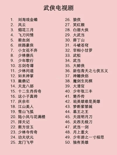 游戏武侠排行榜-武侠名山多奇景