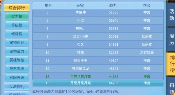 妖月传奇手游排行榜-妖月手游排行榜前十