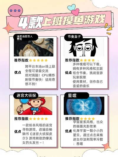 摸鱼小游戏排行榜