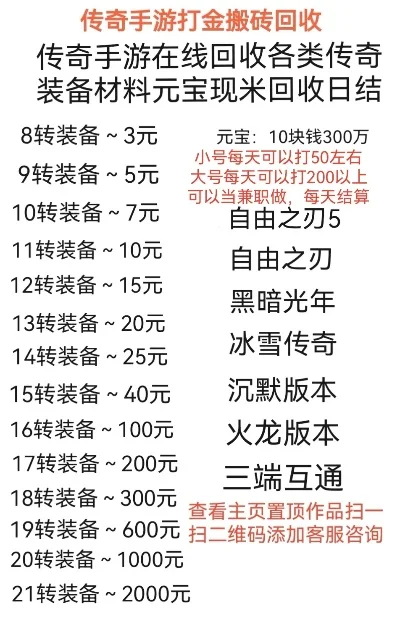 装备回收手游排行榜-回收游戏经济促环保
