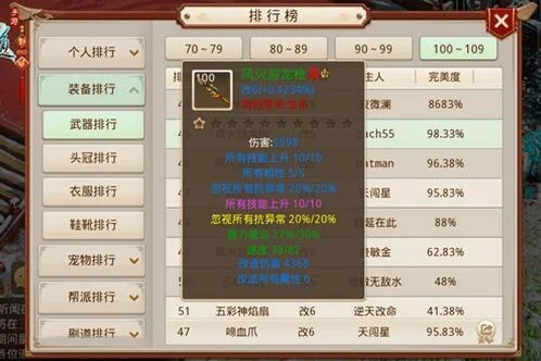 问道手游属性排行榜-问道手游属性排行指南